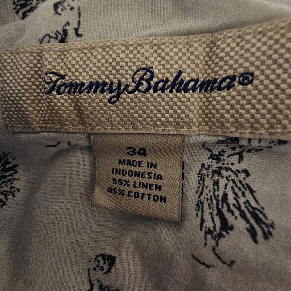Tommy Bahama Men's size 34 Linen/cotton short - Picture 3 of 3